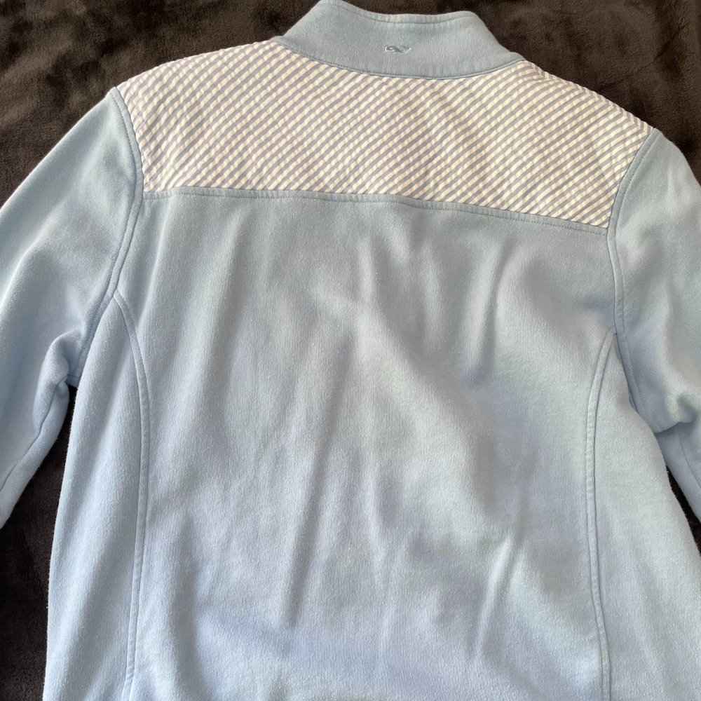 Vineyard Vines Women's Blue Shep Shirt Size M